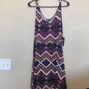 NWT Express multicolored dress size medium